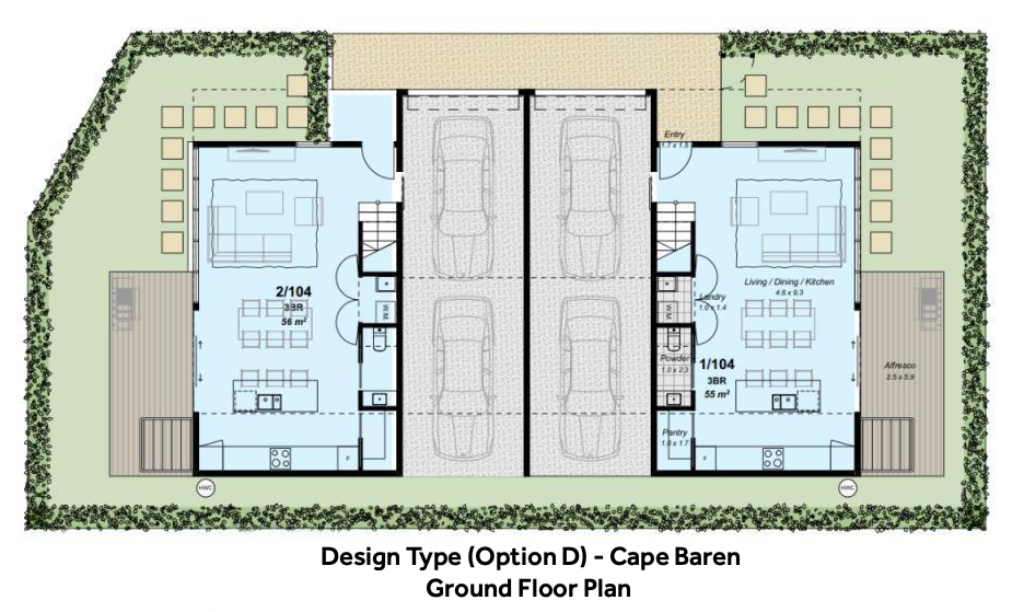 Cape Barren ground floor plan